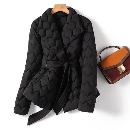Zoe | Tie Belt Jacket