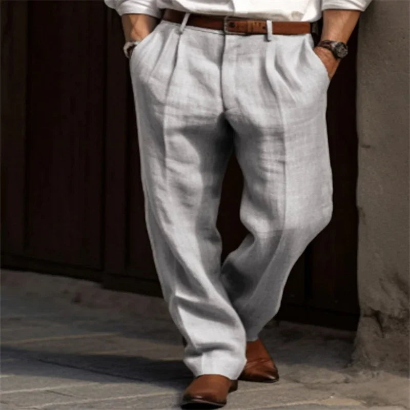 Corsaro | Tailored Linen Trousers for Summer Refinement