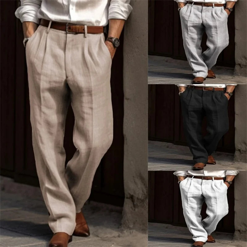 Corsaro | Tailored Linen Trousers for Summer Refinement