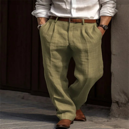 Corsaro | Tailored Linen Trousers for Summer Refinement