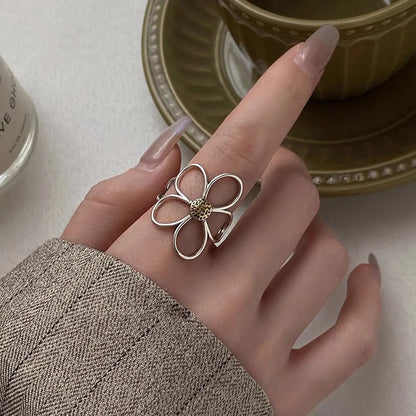 Sunbound Sterling Silver Petal Ring - Aurora Classics