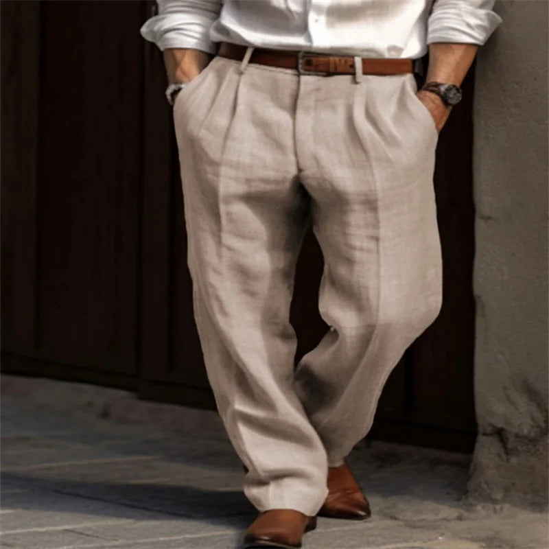 Corsaro | Tailored Linen Trousers for Summer Refinement