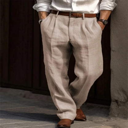 Corsaro | Tailored Linen Trousers for Summer Refinement