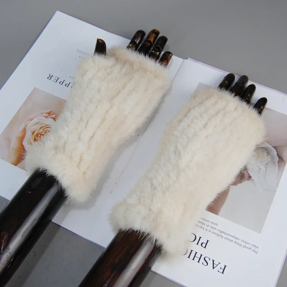 Vanessa | Mink Fur Gloves