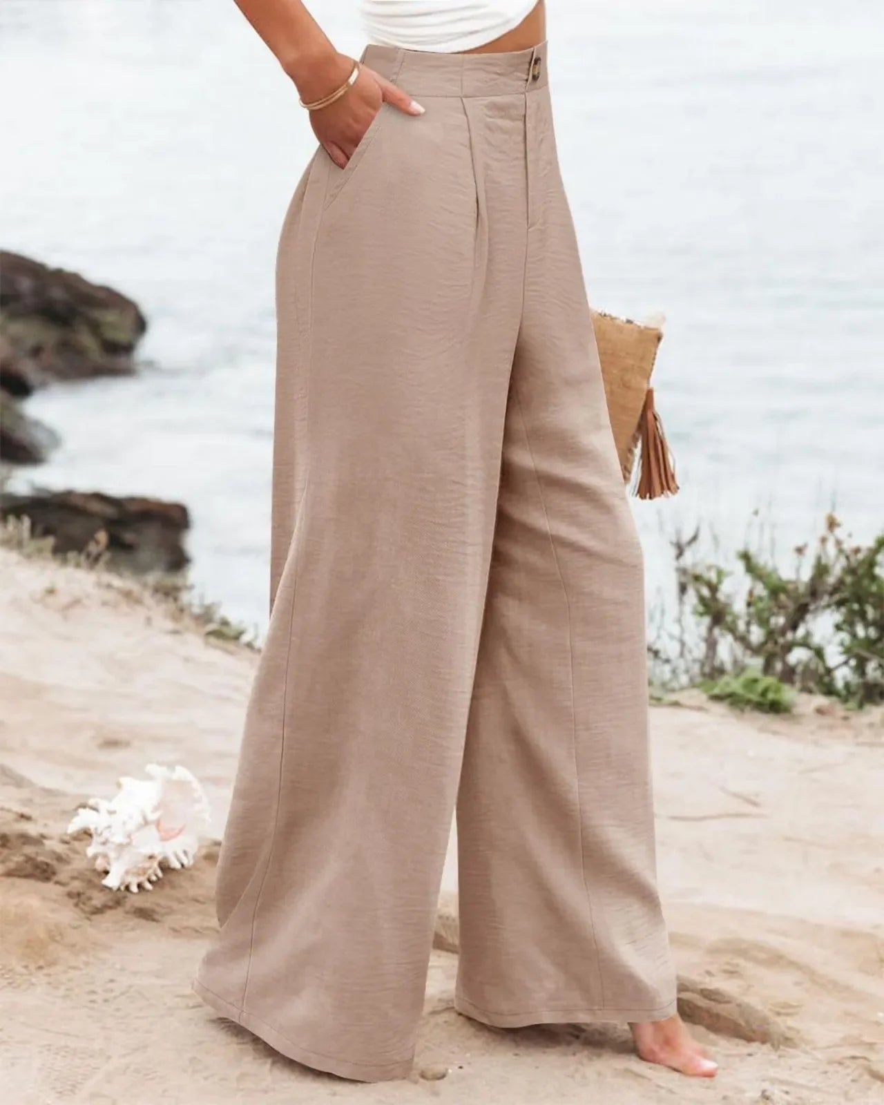 Flowy Linen Pants