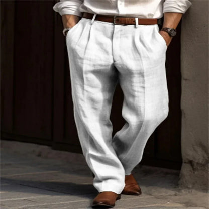 Corsaro | Tailored Linen Trousers for Summer Refinement