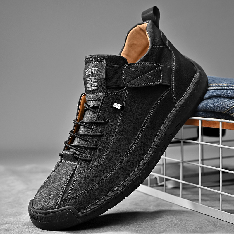 Luca | Minimalist Premium Leather Low-Tops