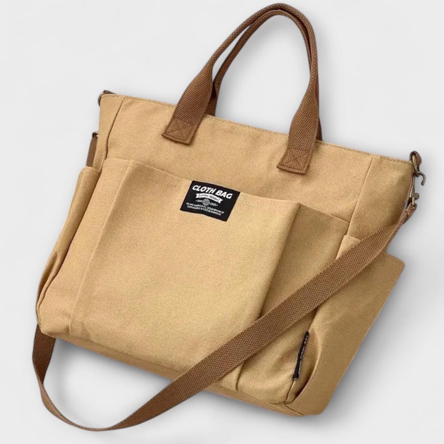 Kira™ | Minimalist Canvas Tote Bag