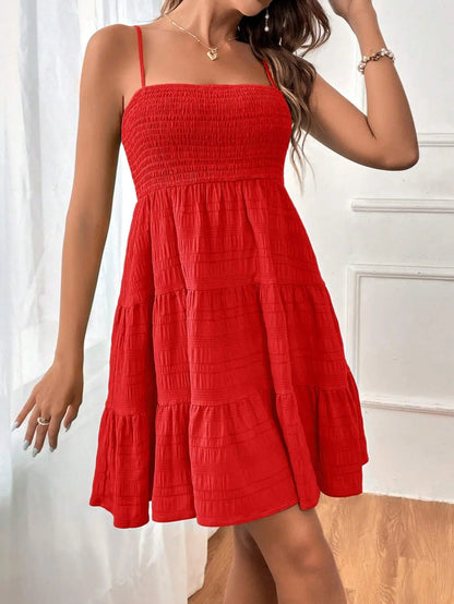 Maya™ | Tiered Ruffle Mini Dress