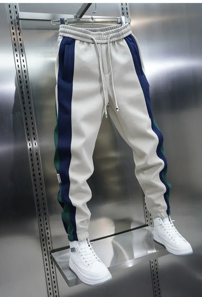 Vance™ | Contrast Taped Stretch Trousers
