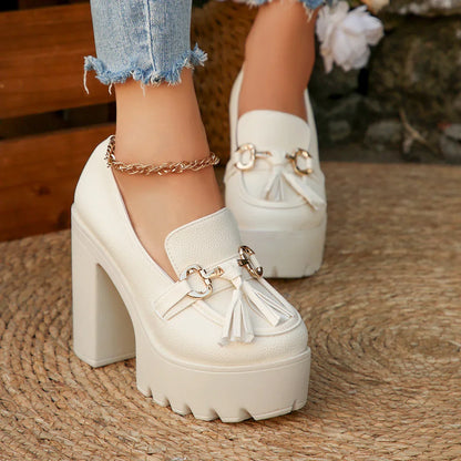Mavina Platform Loafers