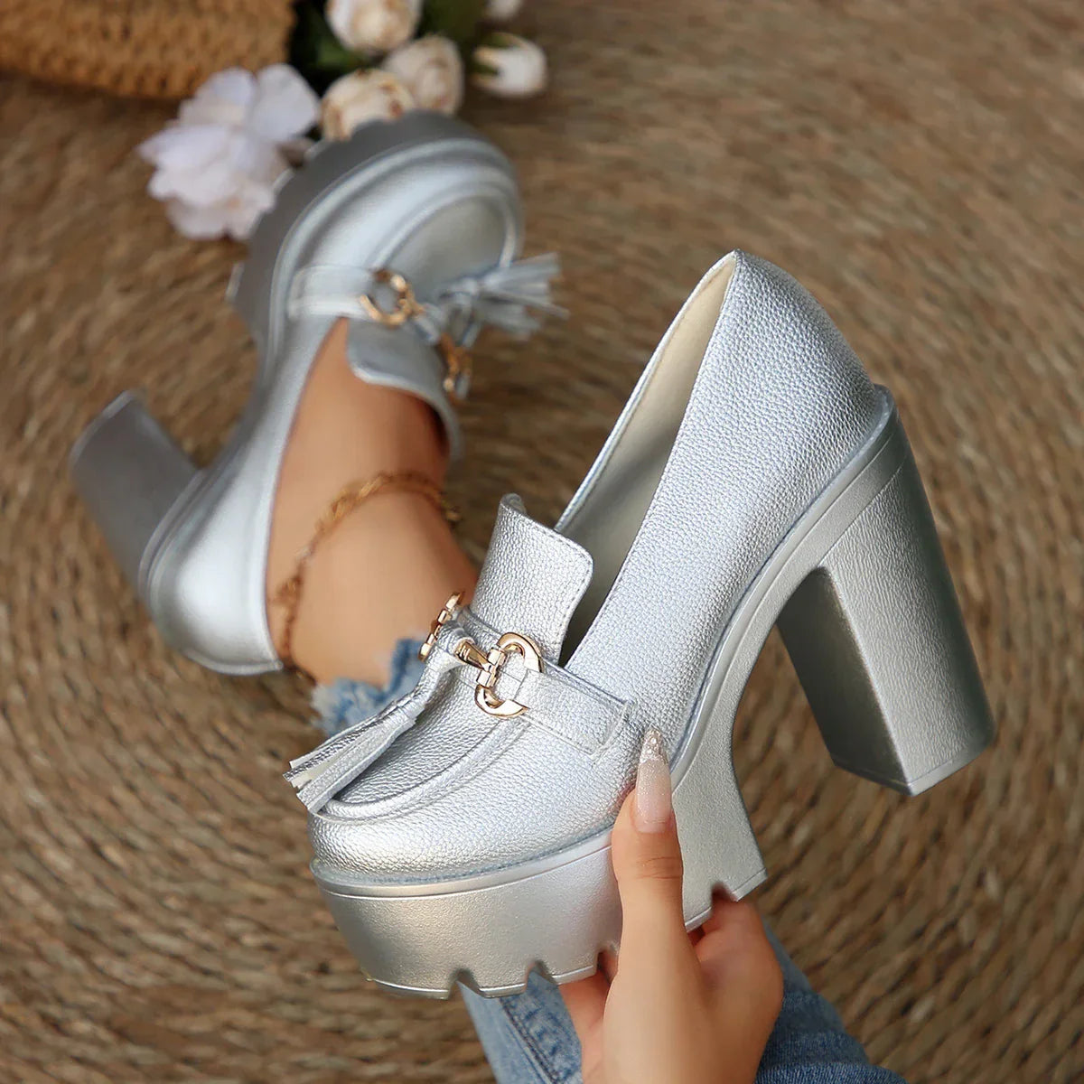 Mavina Platform Loafers