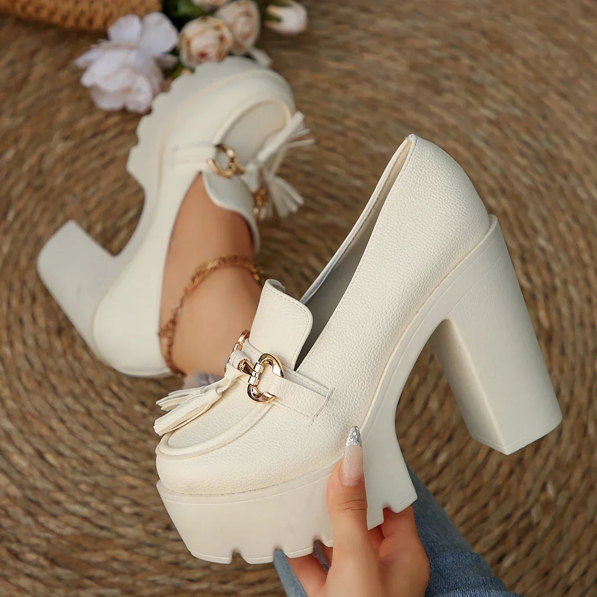 Mavina Platform Loafers