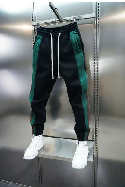 Vance™ | Contrast Taped Stretch Trousers