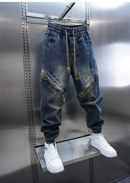 Kaelen™ | Baggy Denim Pants with Elastic Waist