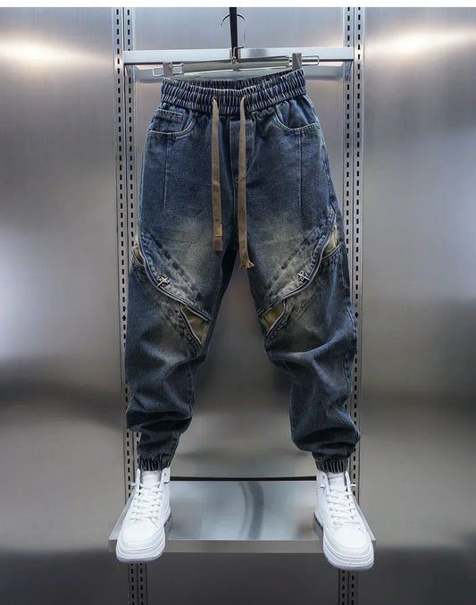 Kaelen™ | Baggy Denim Pants with Elastic Waist
