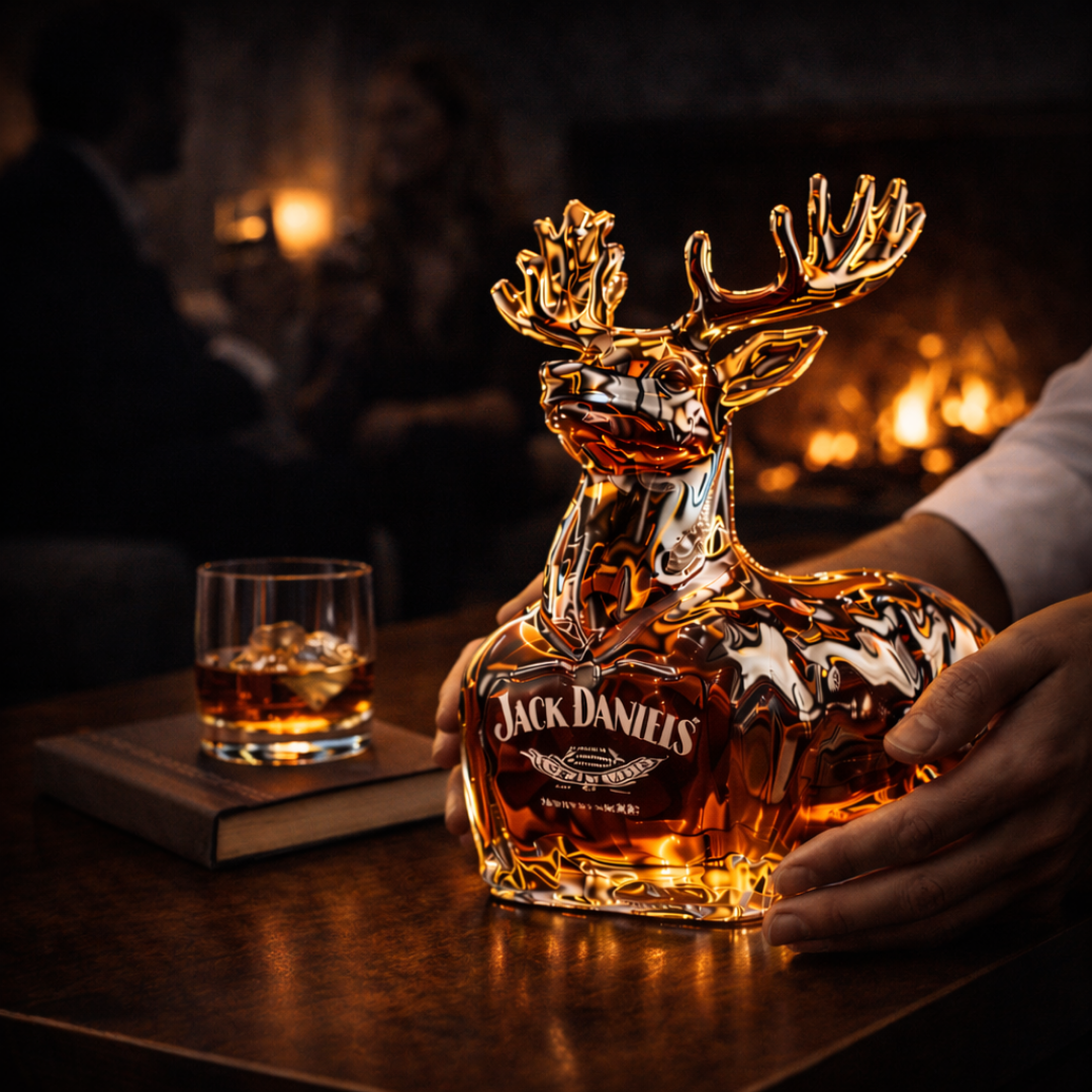Artisan Decanters - Reindeer Edition