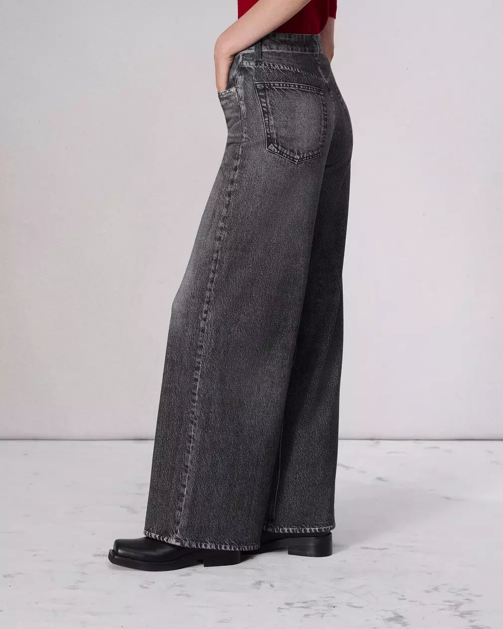 Black Sweatpant Jeans