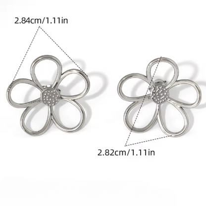 Sunbound Sterling Silver Petal Earrings - Aurora Classics