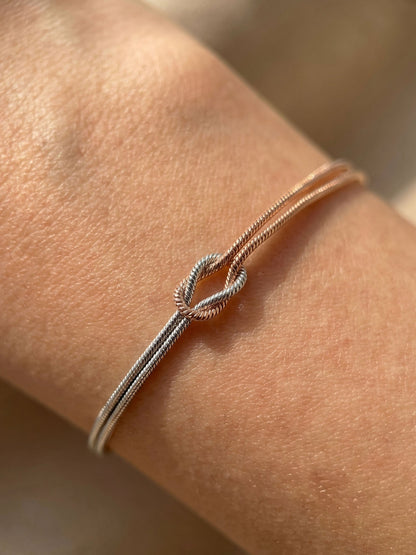 Love Knot – Partner Bracelet with Knot