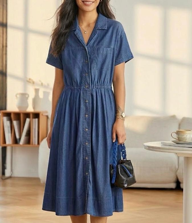 Harper Denim Dress