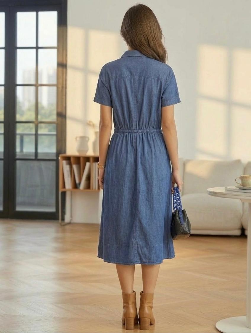 Harper Denim Dress