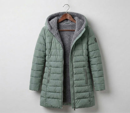 Olivia™ | Quilted A-Line Winter Coat