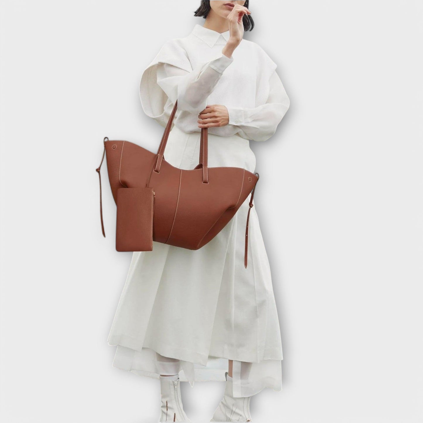 Céleste™ | Aura Curved Minimalist Tote