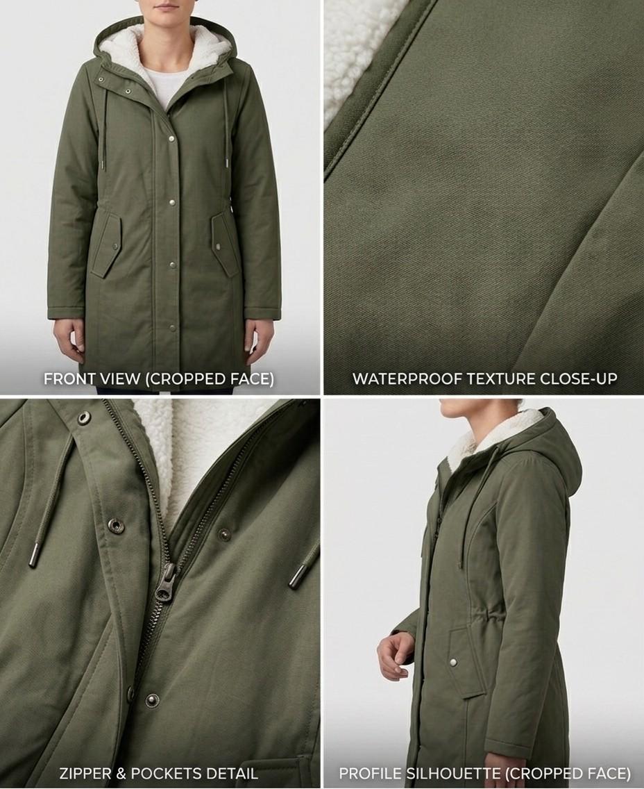Amélie™ | Waterproof Long Parka – Aurora Classics