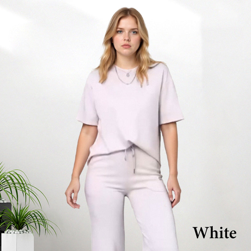 Women's Chic Top & Matching Pants 2-Piece Outfit — Anniversary Edit