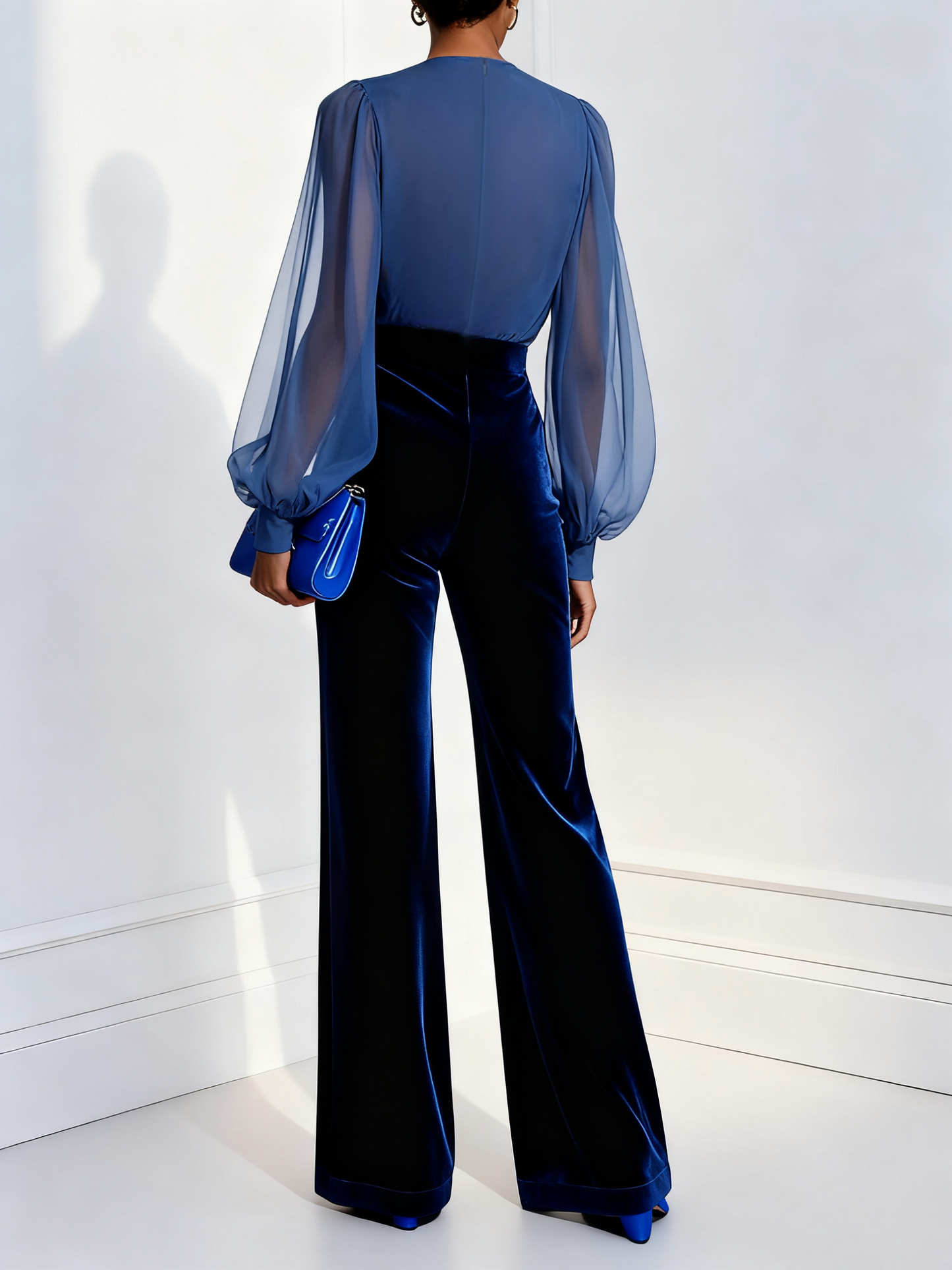 Maud ™ | Sophisticated V-Neck Jumpsuit