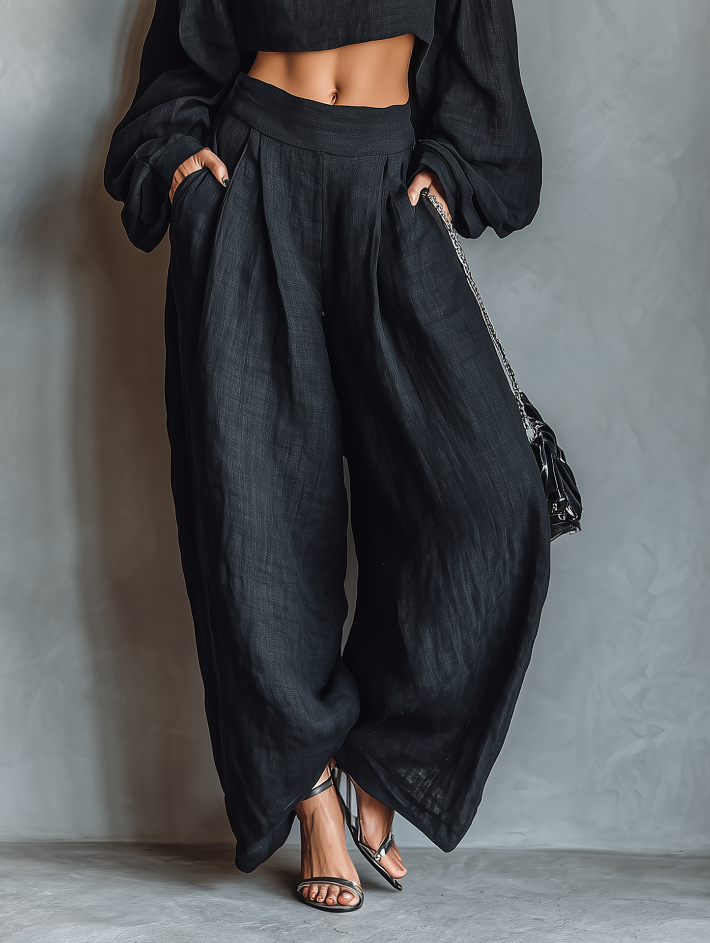 Tess™ | Off-the-Shoulder Wide-Leg Set