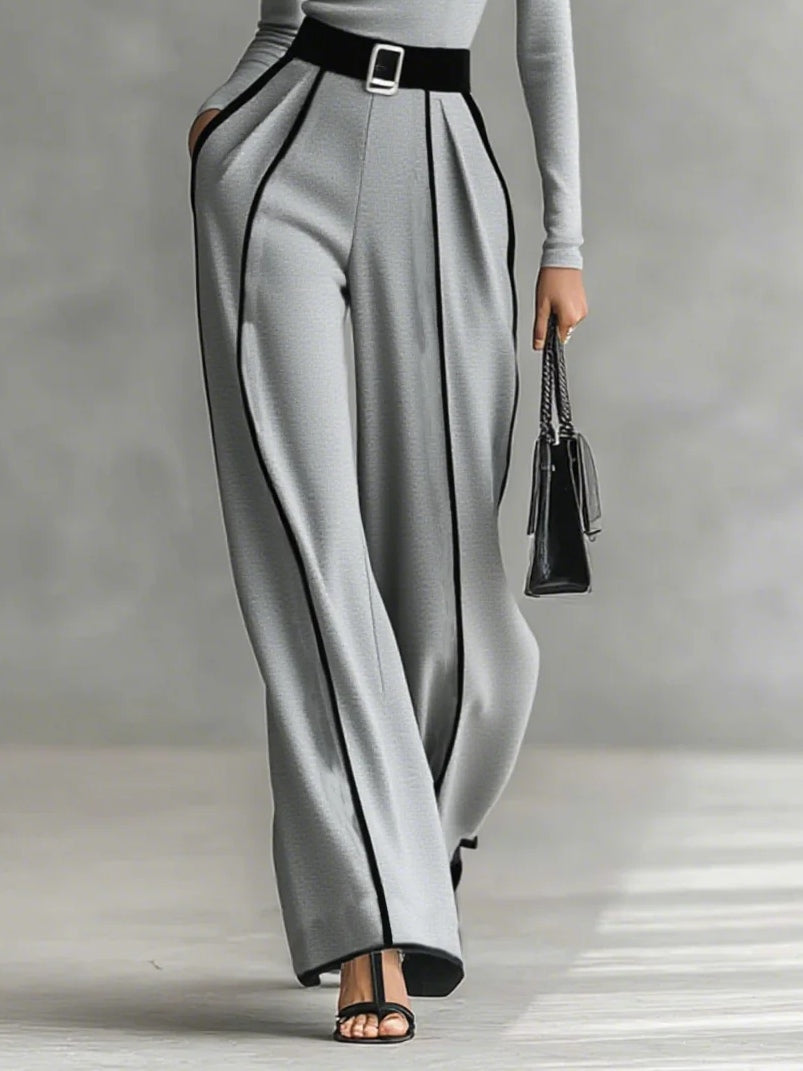 Vera ™ | Elegant Two-Piece Set with Contrast Details