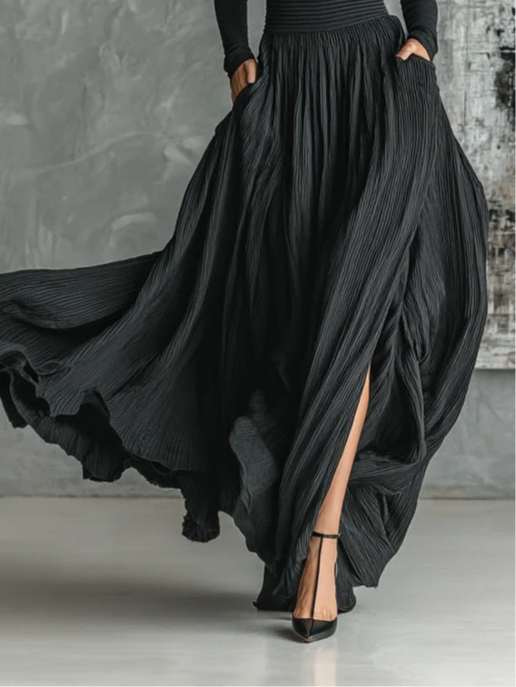 Eva ™ | Elegant Pleated Skirt Set