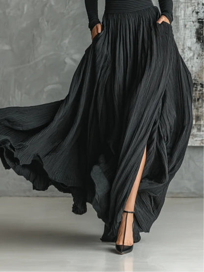 Eva ™ | Elegant Pleated Skirt Set