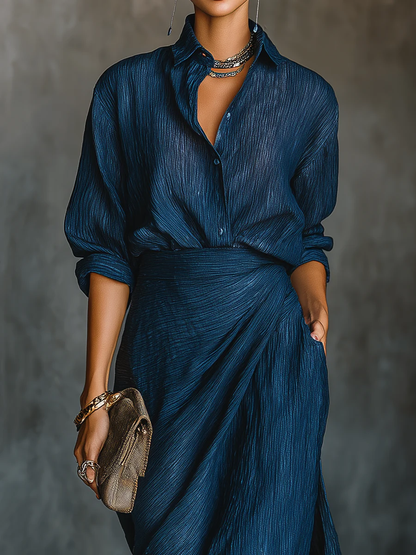 Sara™ | Elegant Maxi Skirt Set