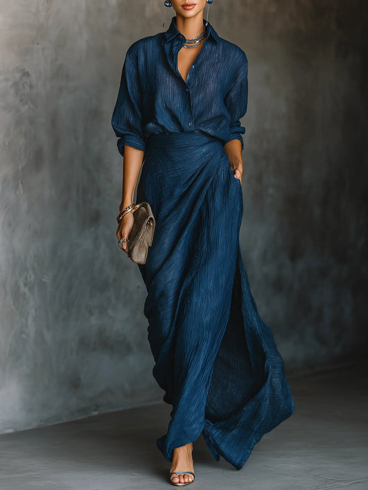 Sara™ | Elegant Maxi Skirt Set