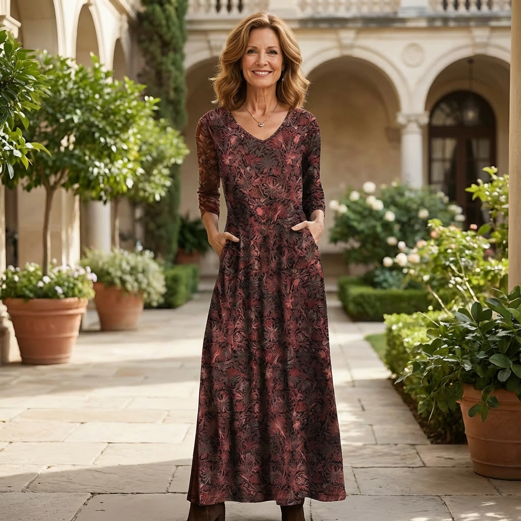Kendal | Floral Print Maxi Dress