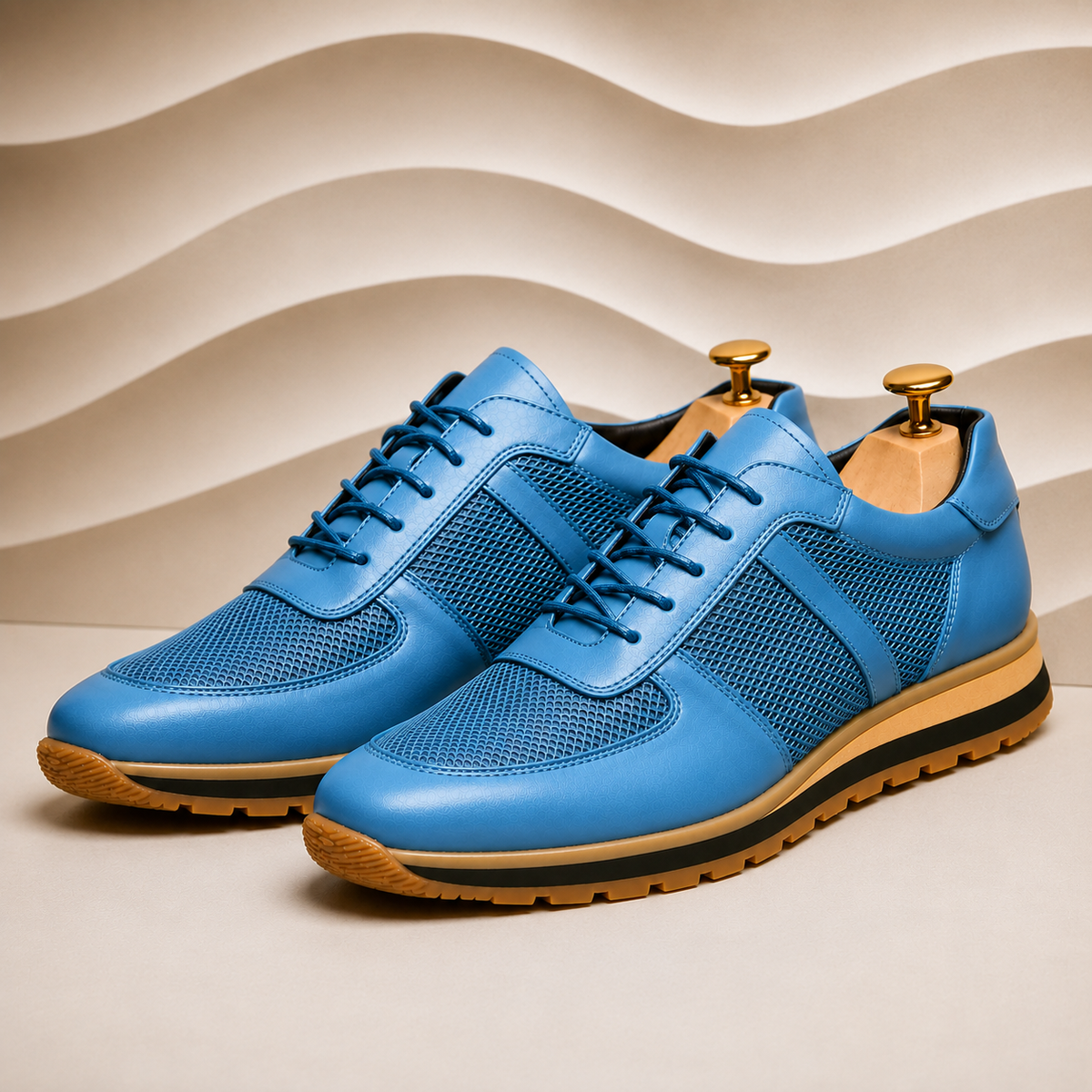 Milano | Men's Full-Grain Leather Low-Tops
