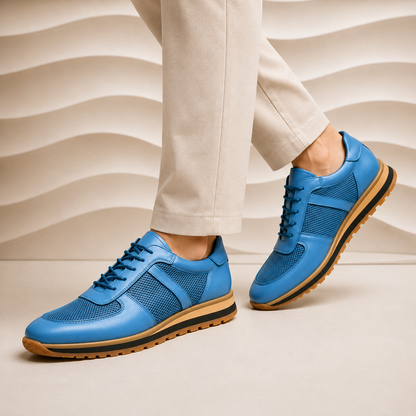 Milano | Men's Full-Grain Leather Low-Tops