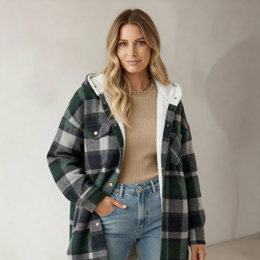 Piper™ | Hooded Flannel Shacket