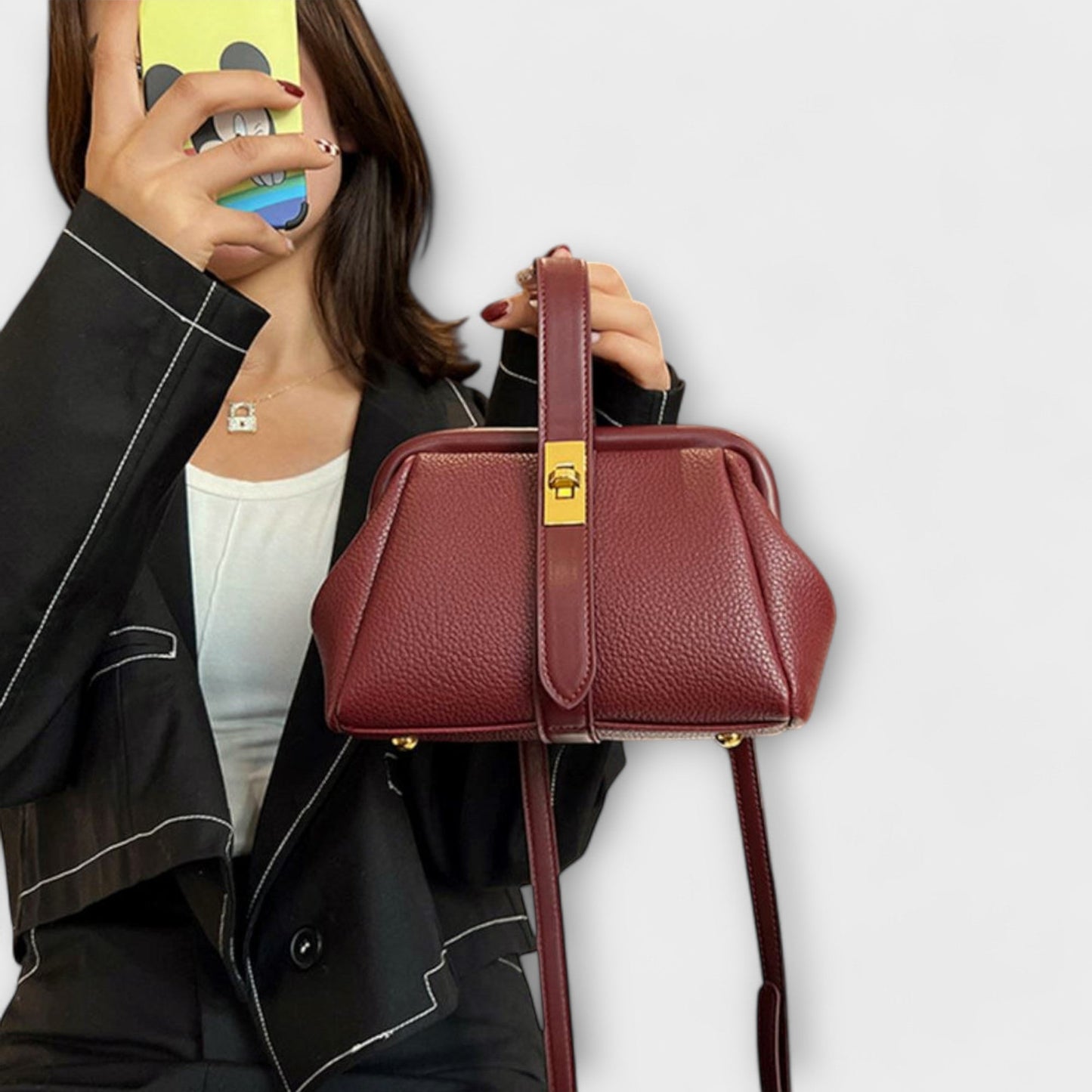 Valoria™ | Retro Leather Bag