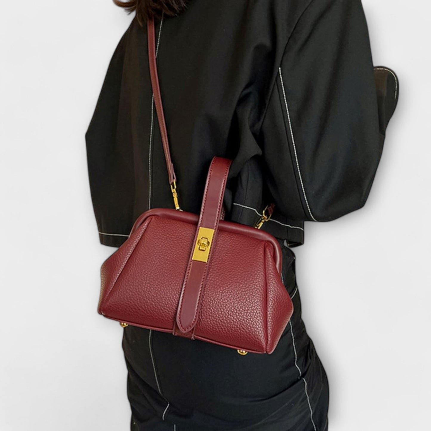 Valoria™ | Retro Leather Bag