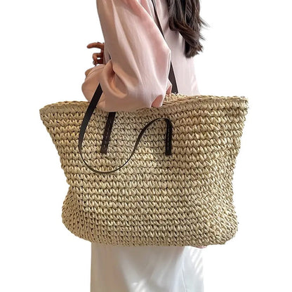 Marisol™ | Summer Woven Carryall Tote