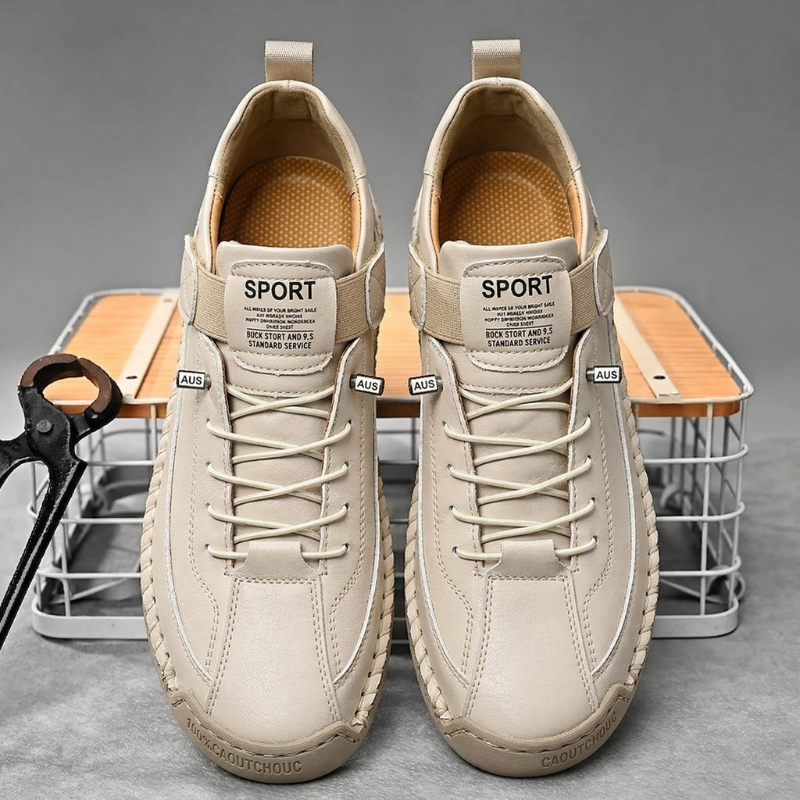Luca | Minimalist Premium Leather Low-Tops