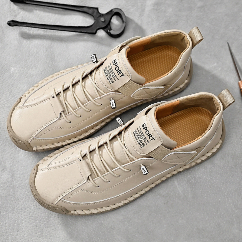 Luca | Minimalist Premium Leather Low-Tops