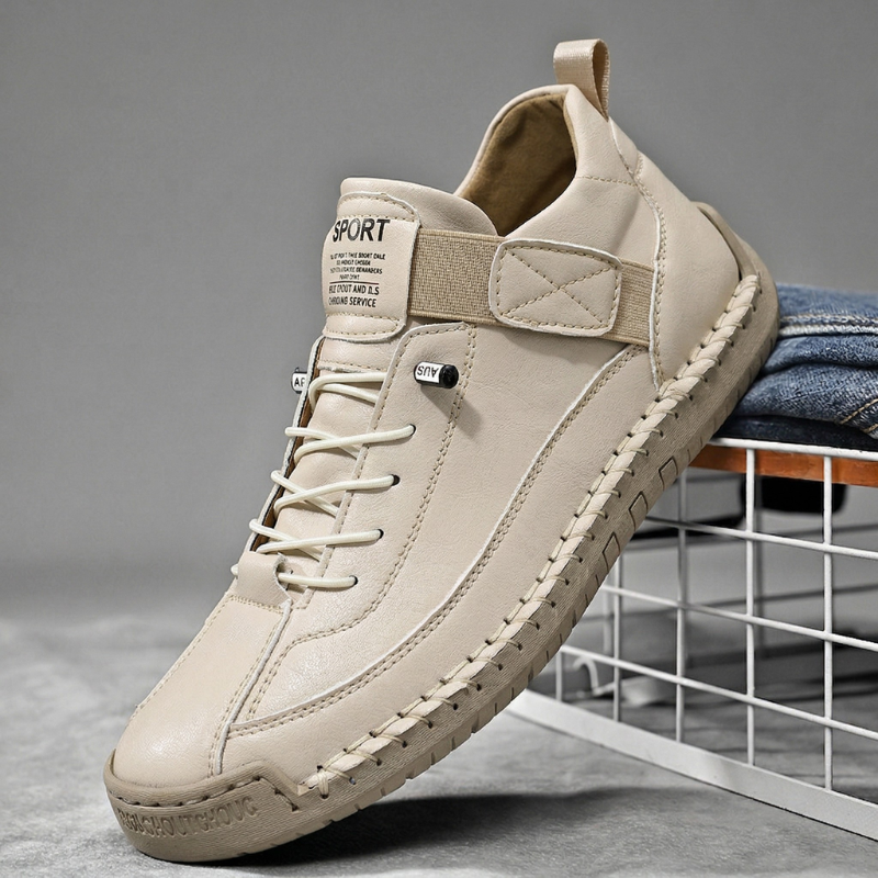 Luca | Minimalist Premium Leather Low-Tops