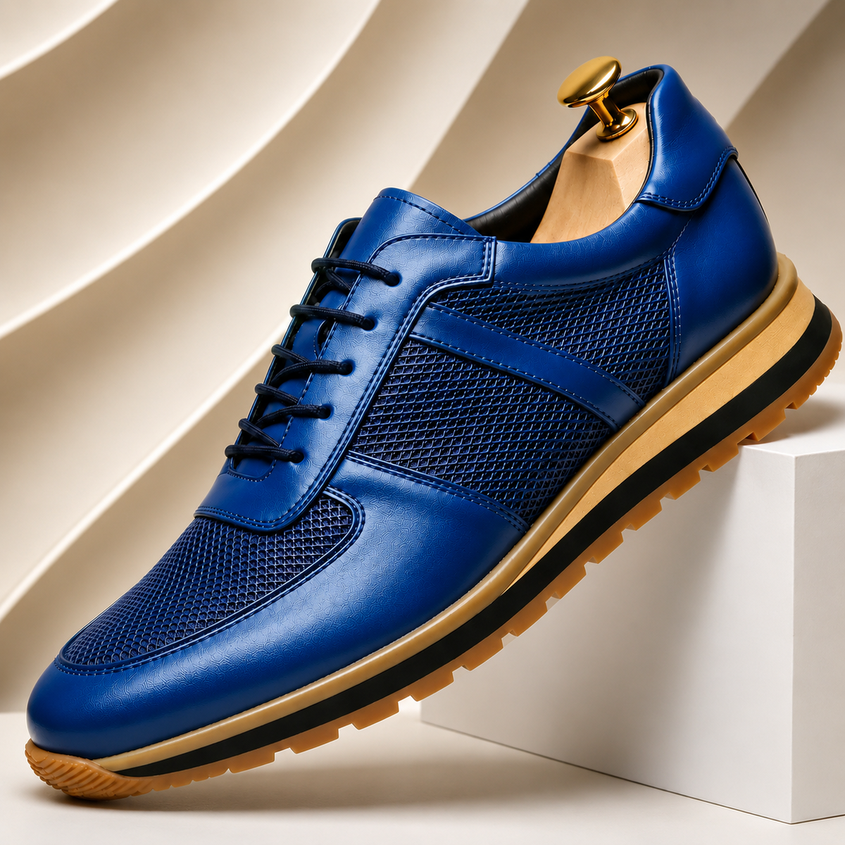 Milano | Men's Full-Grain Leather Low-Tops