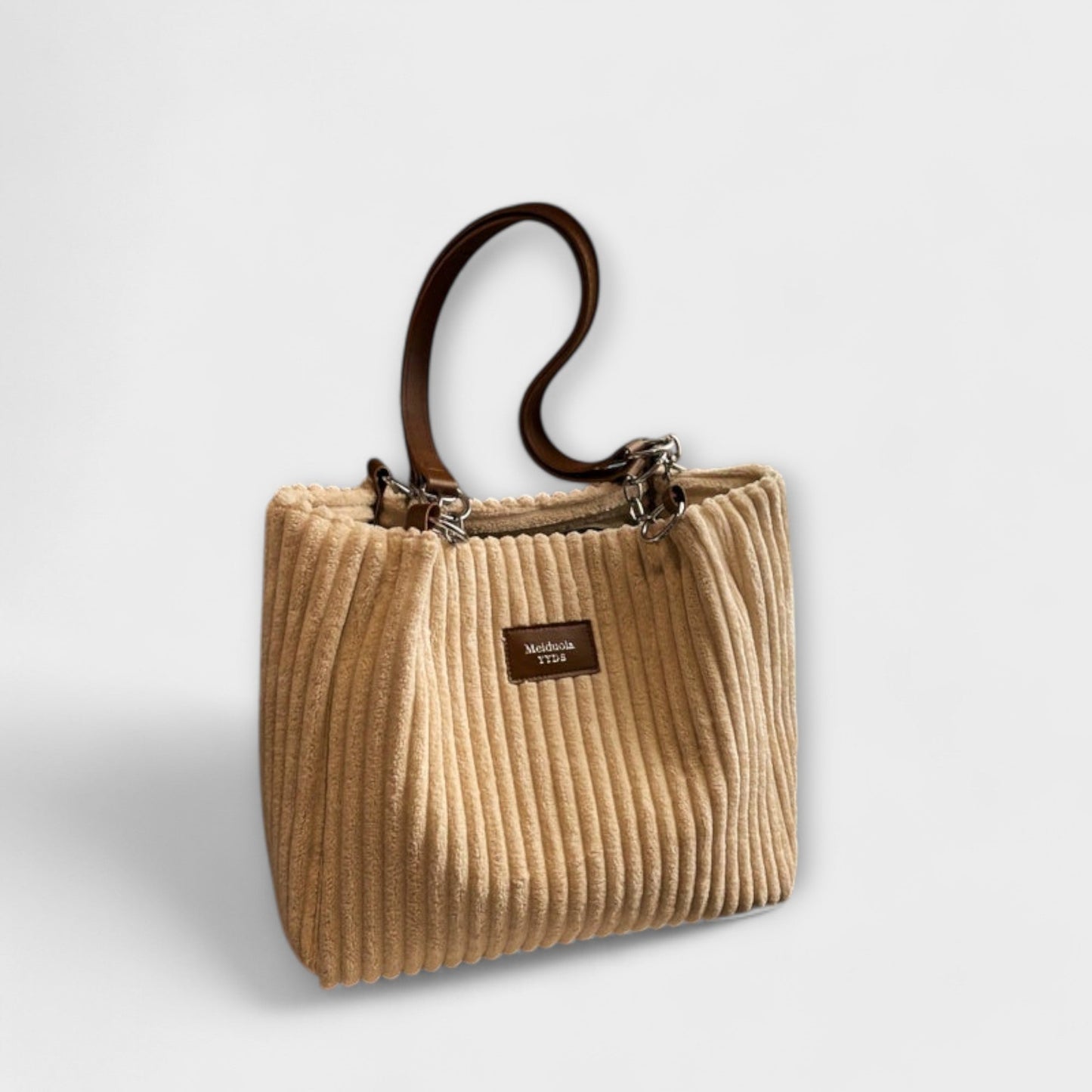 Freya- Soft Cord Shoulder Bag