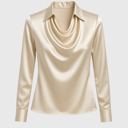 Zoe | Elegant Satin Blouse